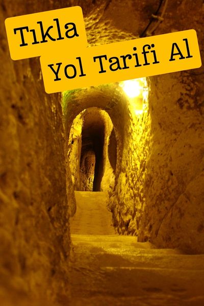 Nevşehir Derinkuyu yeraltı şehri