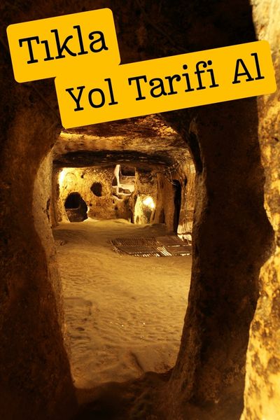 Kapadokya Kaymaklı yeraltı şehri