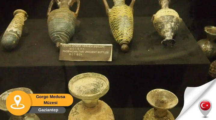 gaziantep gorgo medusa cam eserleri müzesi