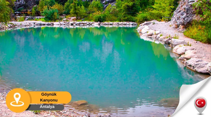 Antalya gezilecek kanyonlar Göynük