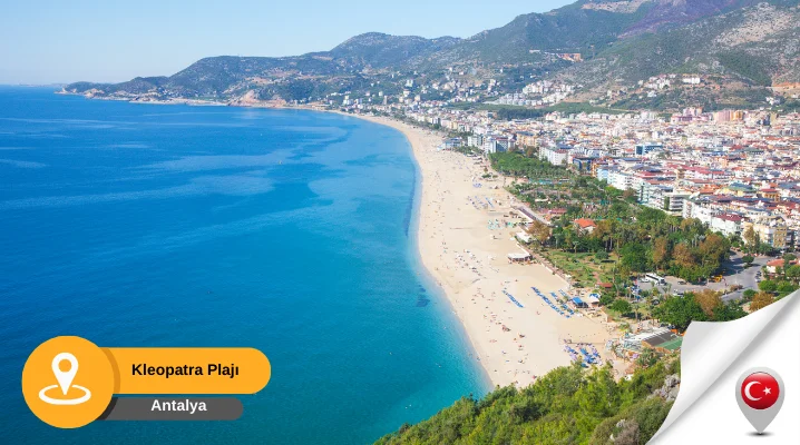 Antalya plajları Kleopatra