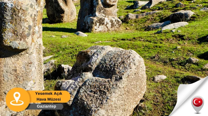 antep yesemek açık hava müzesi Gaziantep Yesemek Açık Hava Müzesi