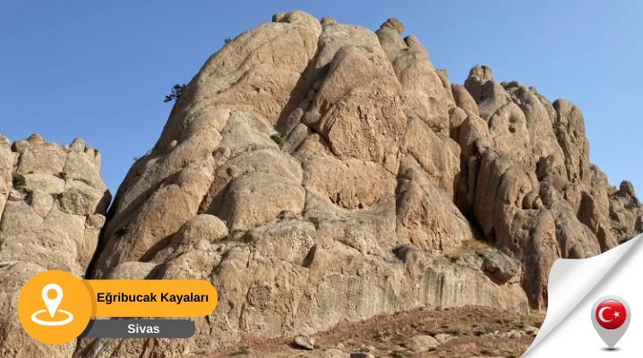 eğribucak kayaları sivas Sivas Eğribucak kayaları