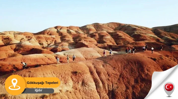 gökkuşağı tepeleri tuzluca Iğdır Gökkuşağı Tepeleri
